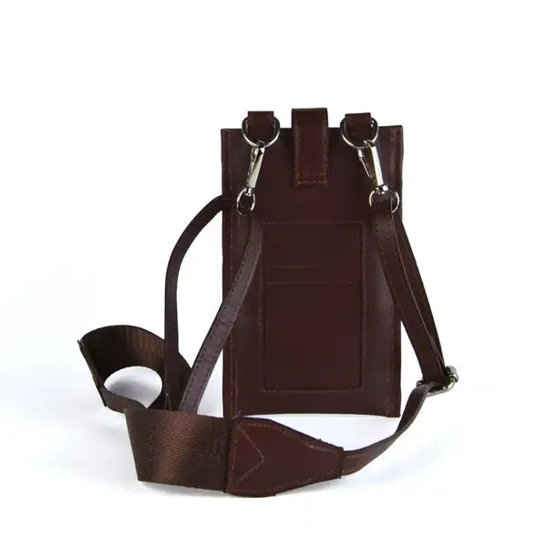 Leazus - Brown - LEATHER BAGGY WALLET