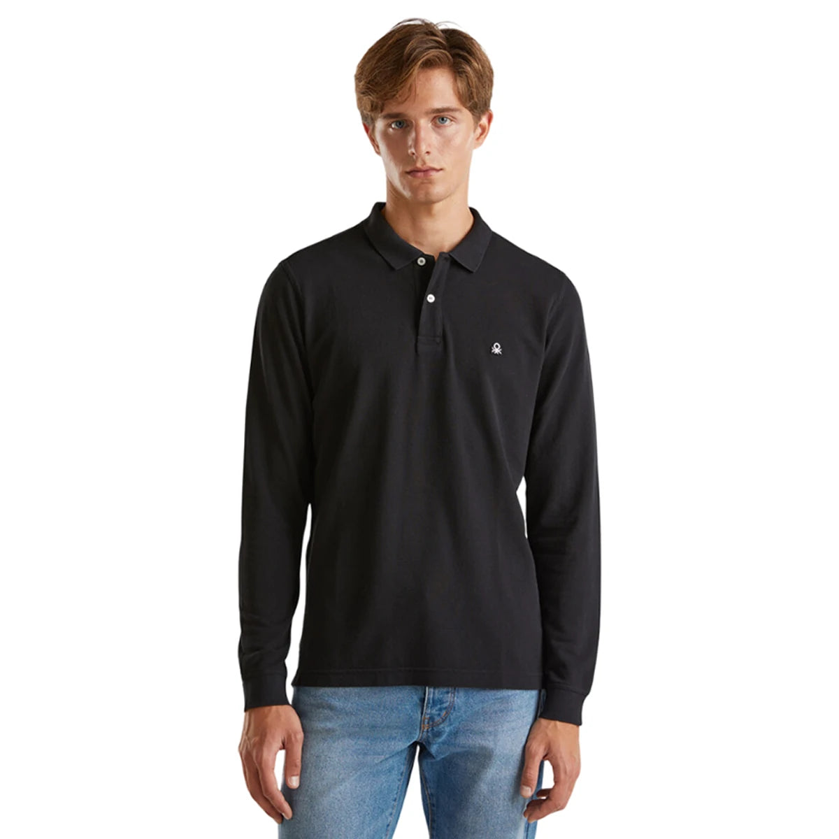 United Colors Of Benetton - Long sleeve classic polo - Sold by FIG