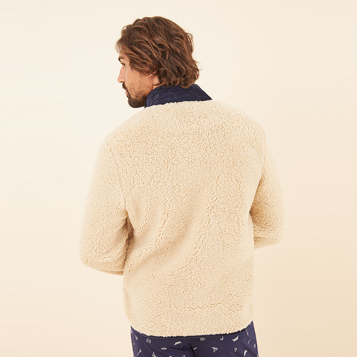 Women Secret - Men's shearling jacket with pocket - Sold by FIG