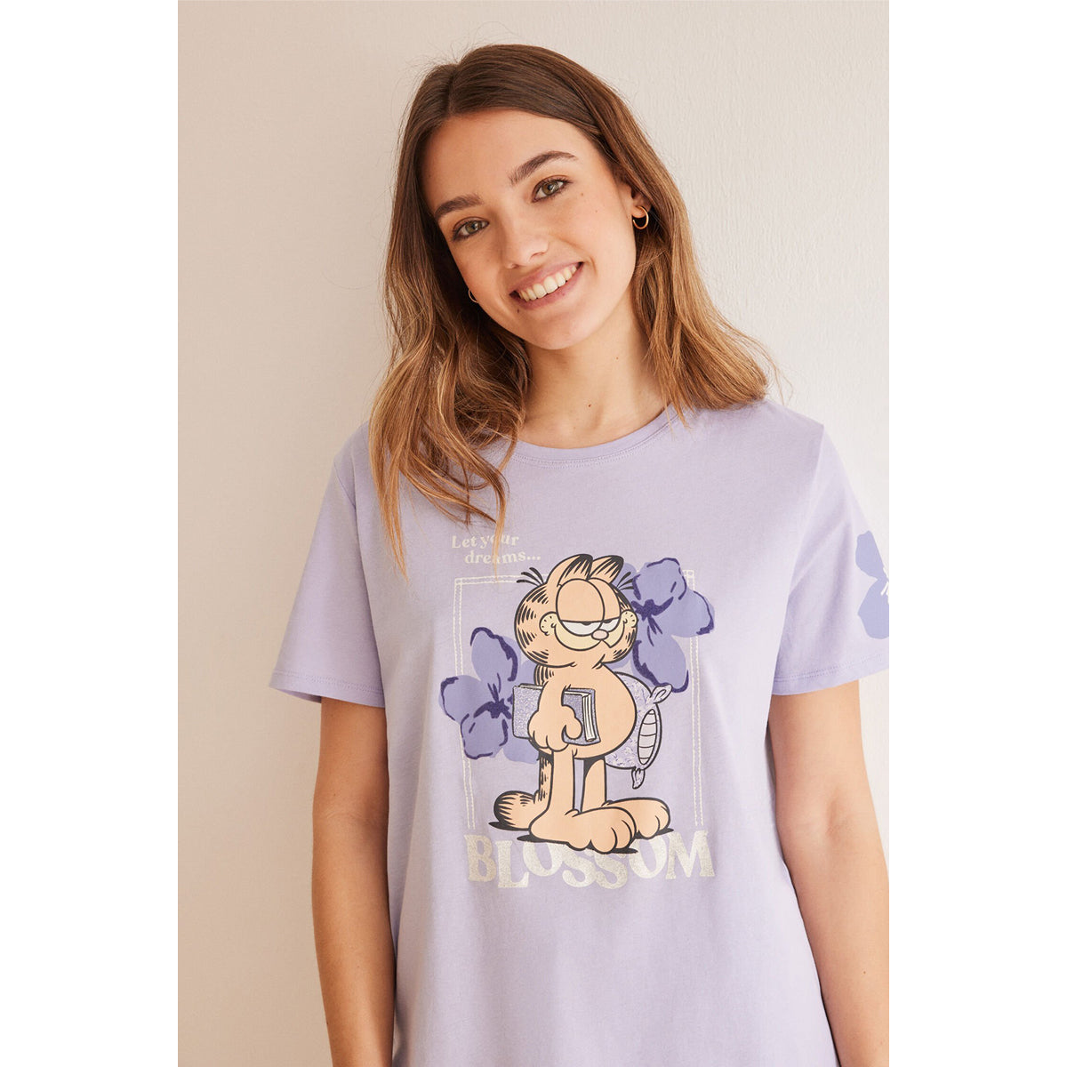 Women Secret - Garfield cotton short pajamas - Sold by FIG