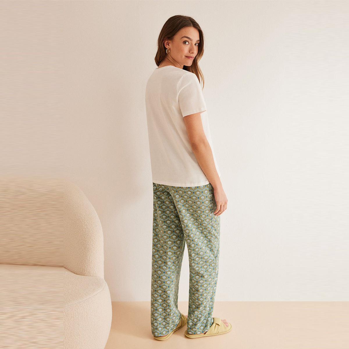 Women Secret - cotton capri Snoopy pajamas - Sold by FIG