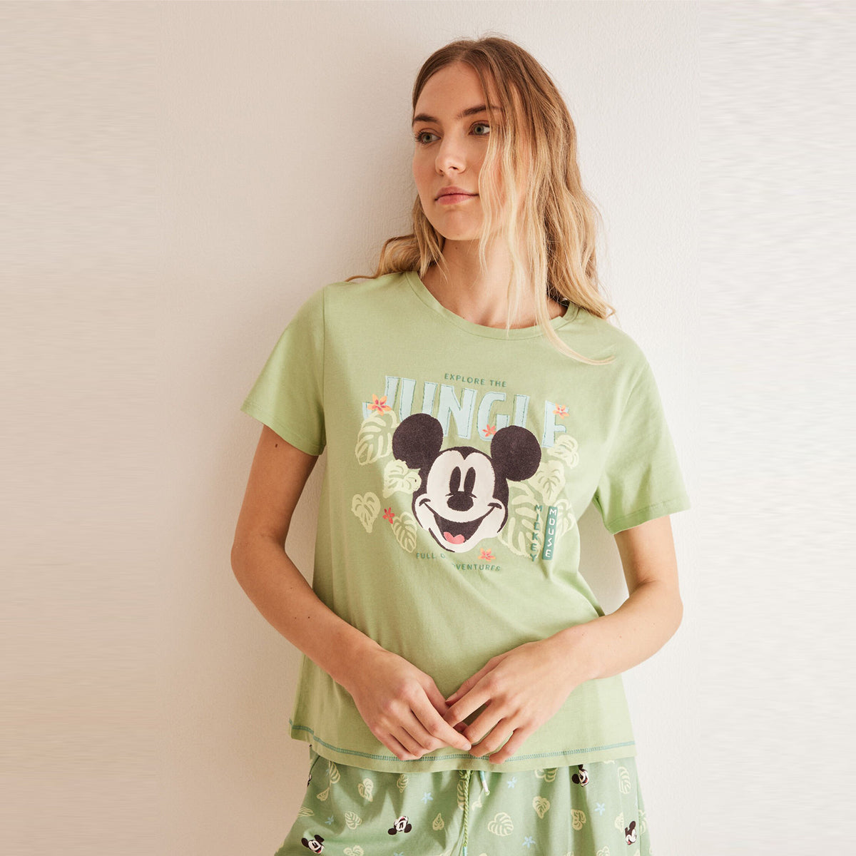 Women Secret - Mickey cotton pajamas - Sold by FIG