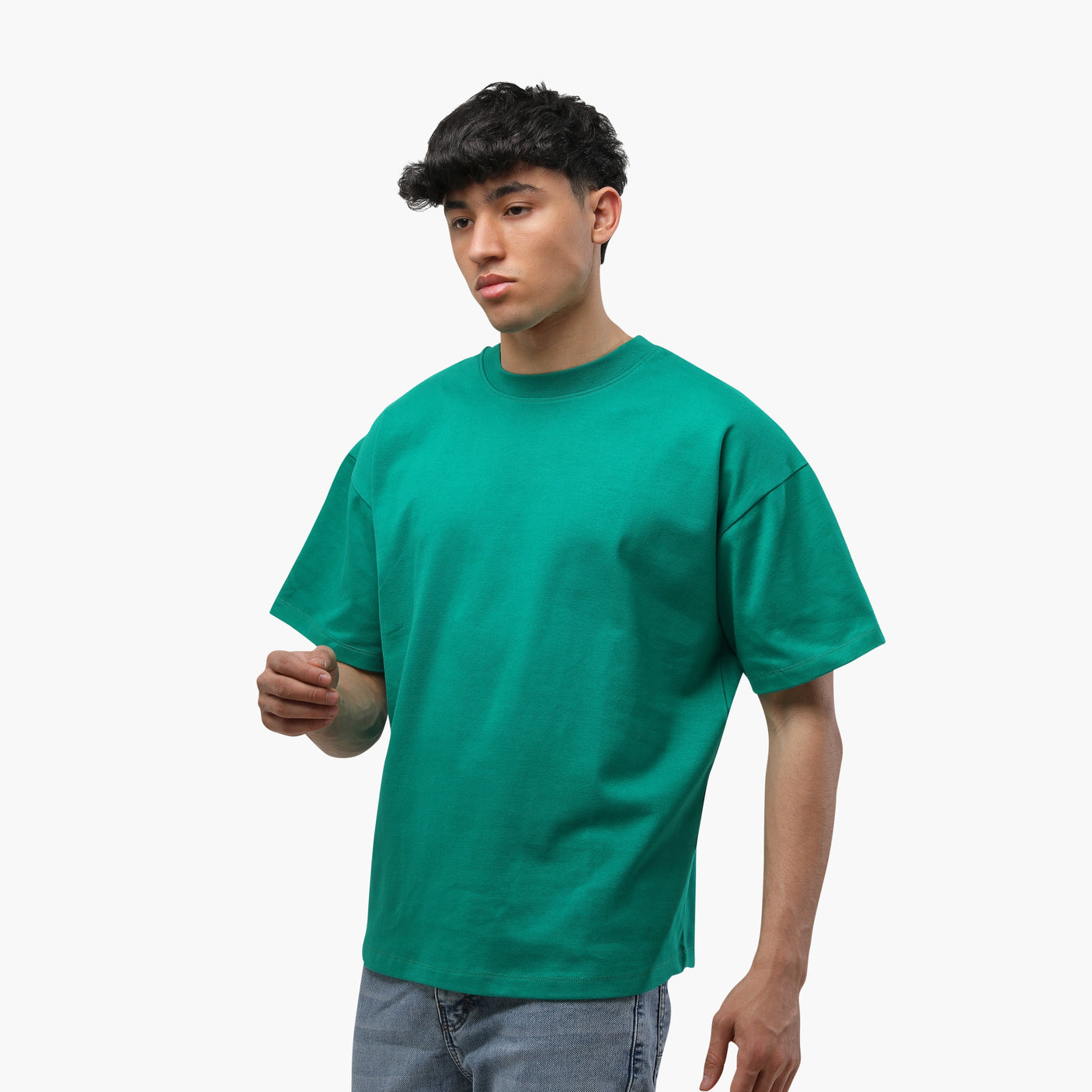 Sutra - Over Size Polivar Cotton Basic T_Shirt