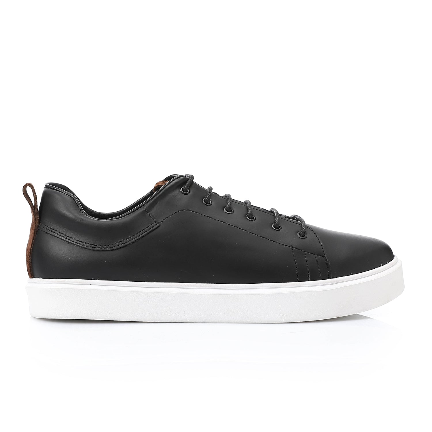 Mr Joe - Lace Up Round Toecap Flat Sneakers  For Men
