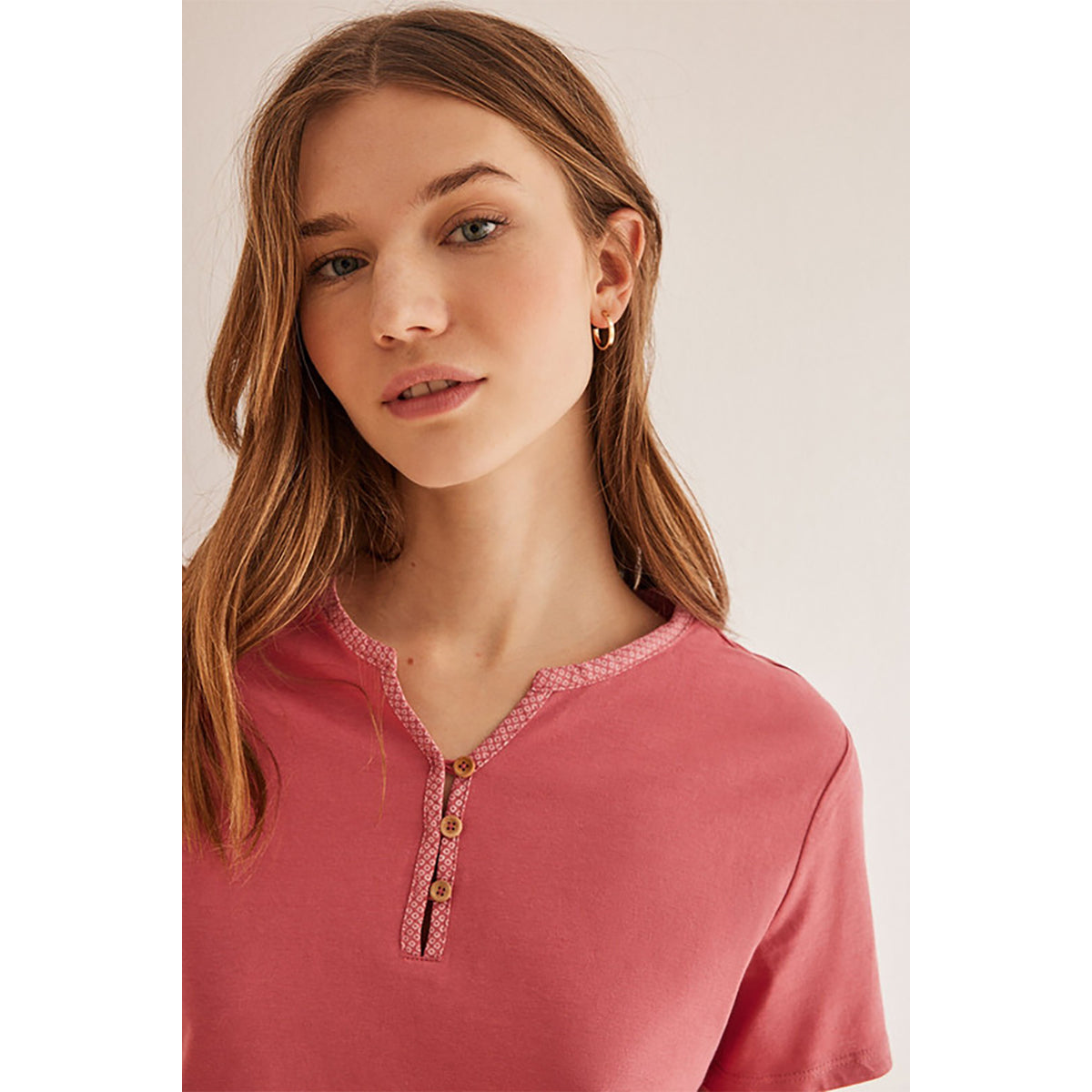 Women Secret - cotton short sleeve t-shirt - Sold by FIG