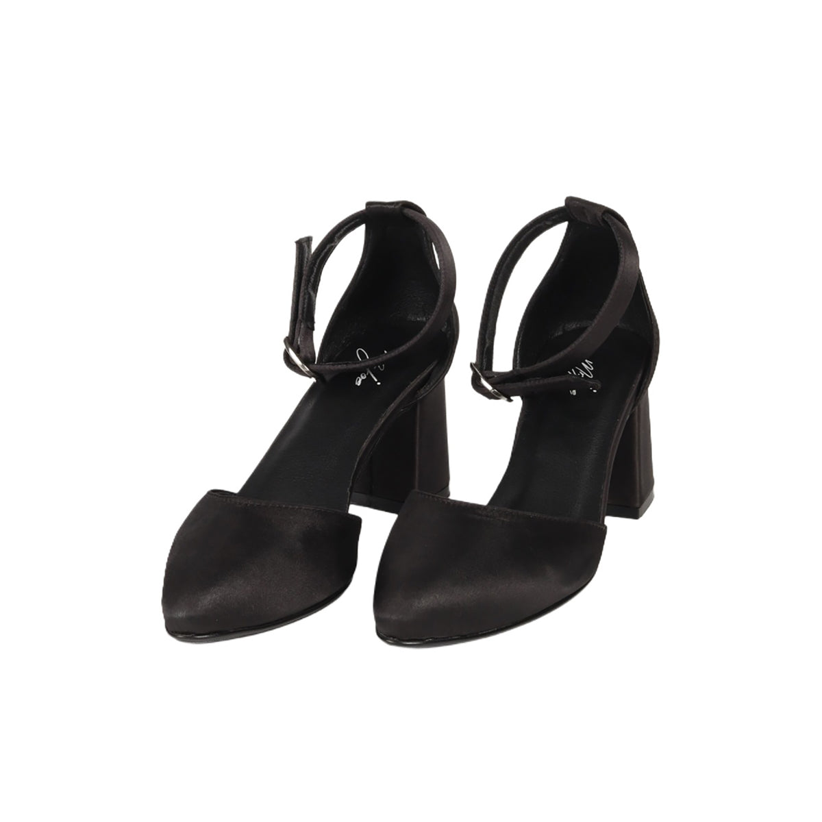 مستر جو - حذاء ستان سواريه باللون الأسود