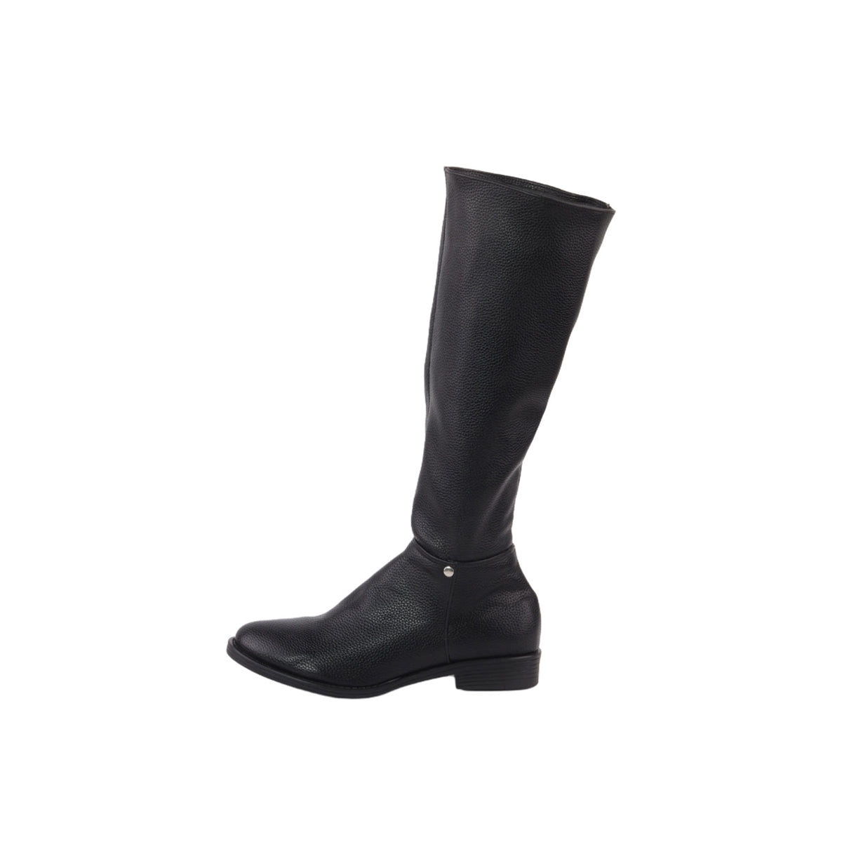 مستر جو - حذاء أسود عالي الركبة