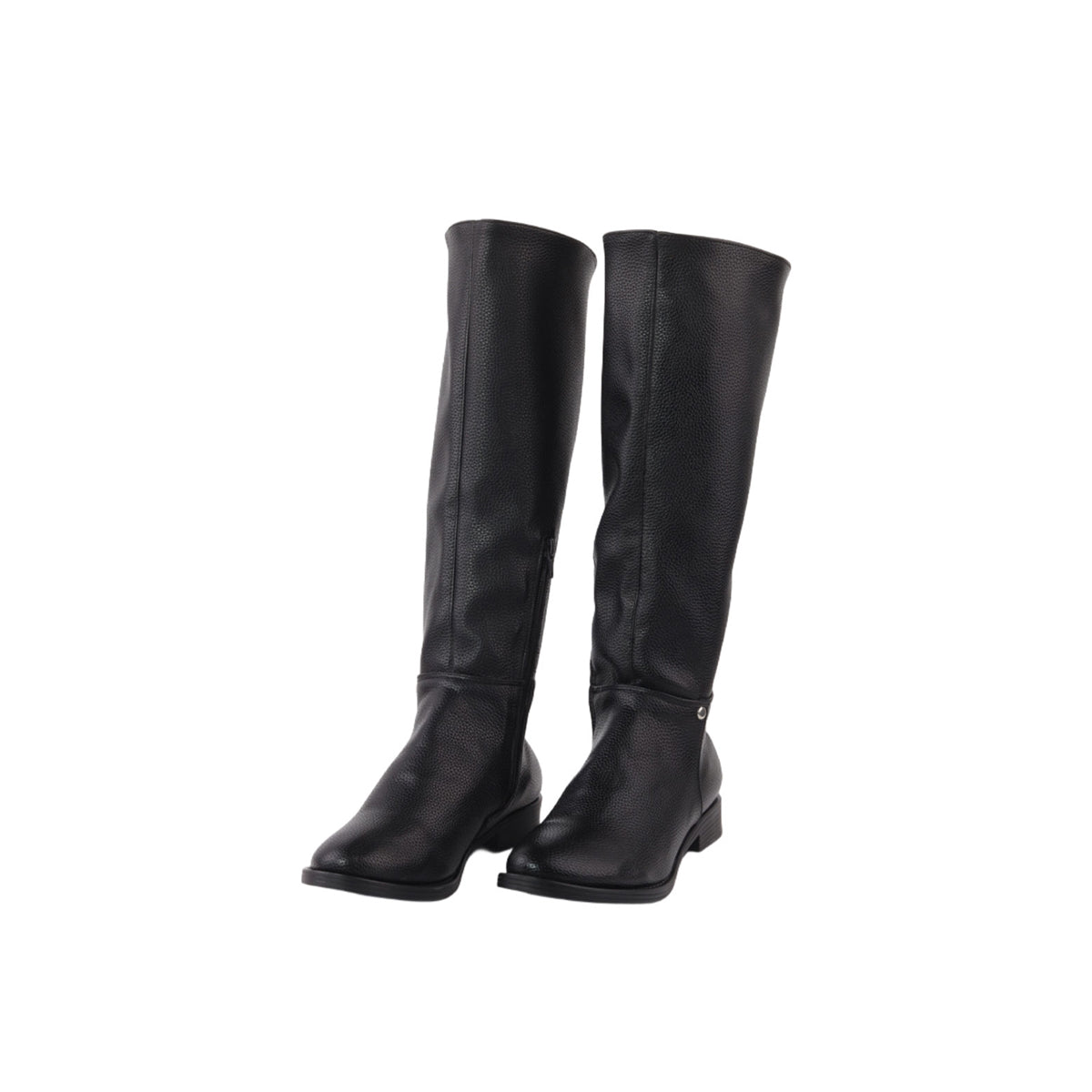 مستر جو - حذاء أسود عالي الركبة