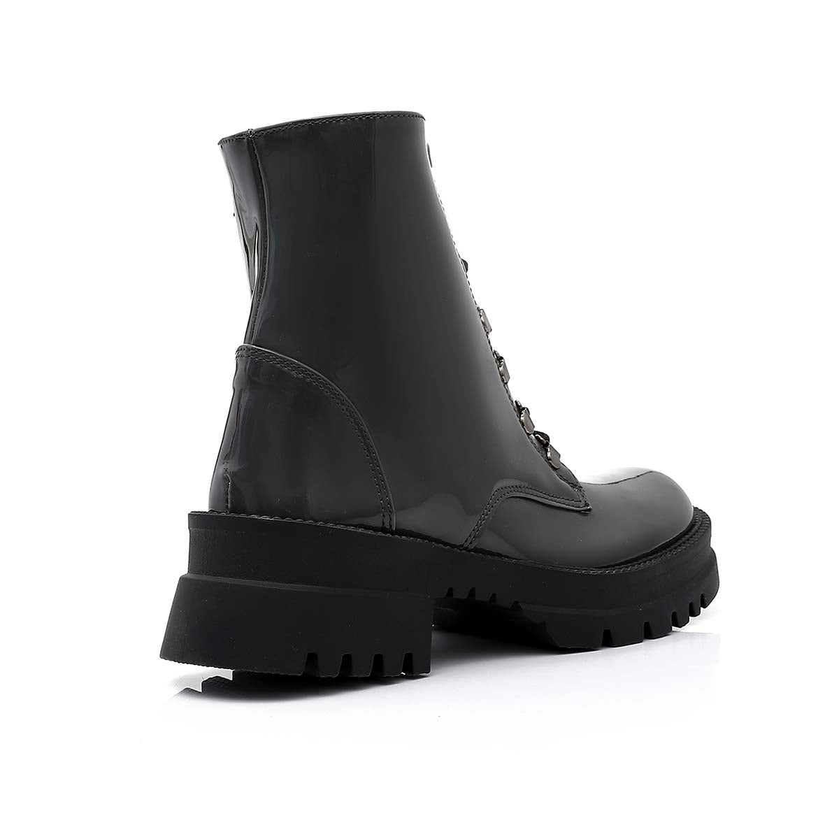 Mr Joe - Side Zipper Half Army Boot