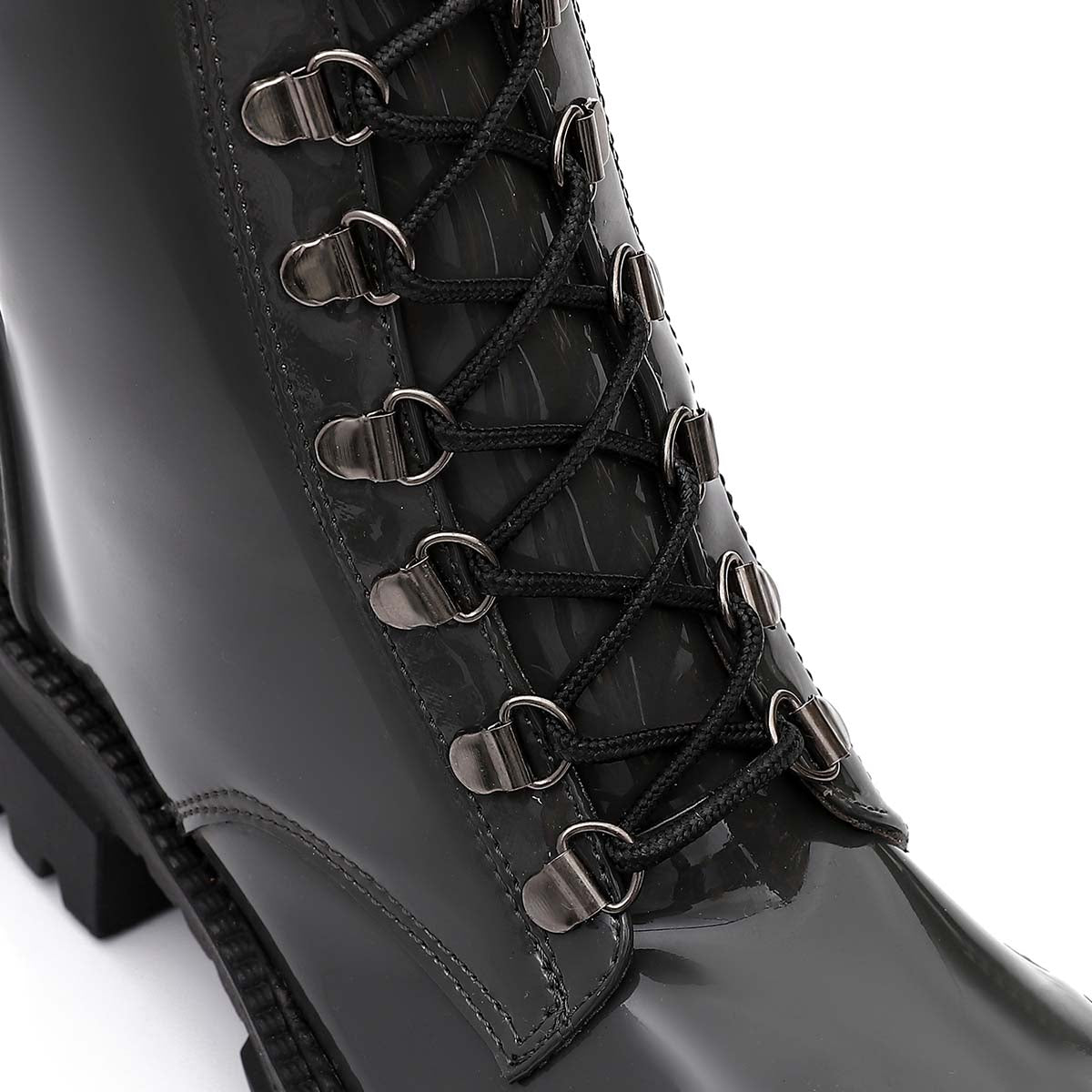 Mr Joe - Side Zipper Half Army Boot