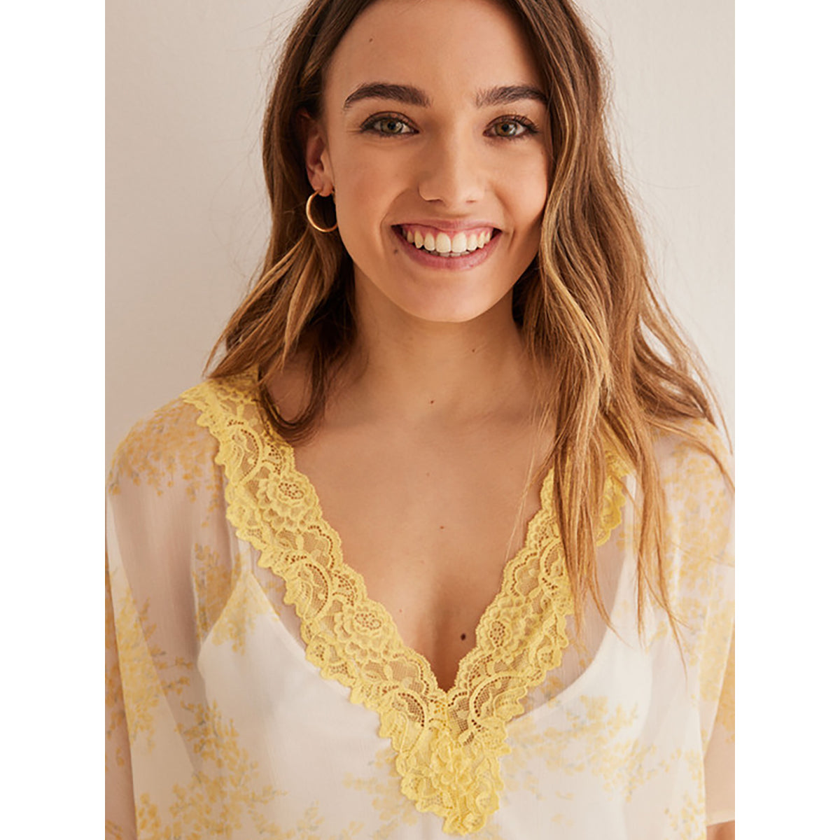 Women Secret - Chiffon caftan dress - Sold by FIG