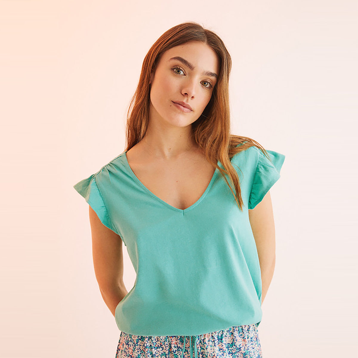 Women Secret - Pajamas with ruffled sleeves - Sold by FIG