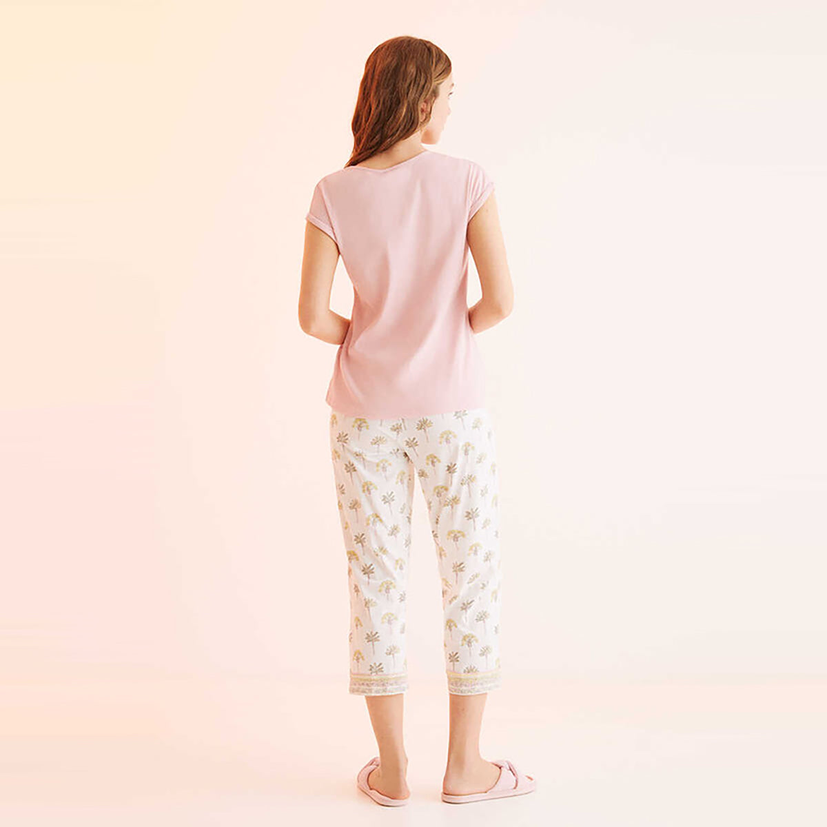Women Secret - Pajamas with short sleeves and Capri pants - Sold by FIG