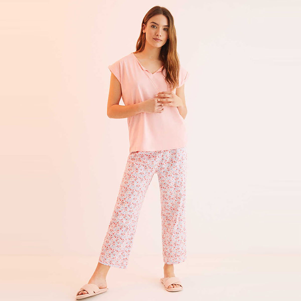 Women Secret - Floral pajamas - Sold by FIG