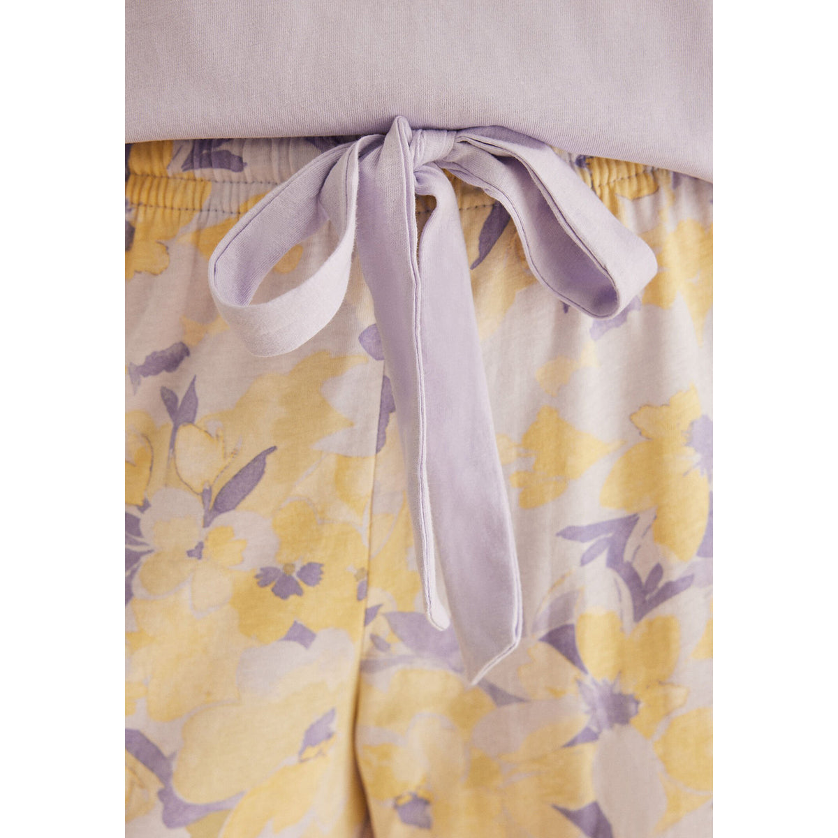 Women Secret - Pajamas with lilac flowers - Sold by FIG