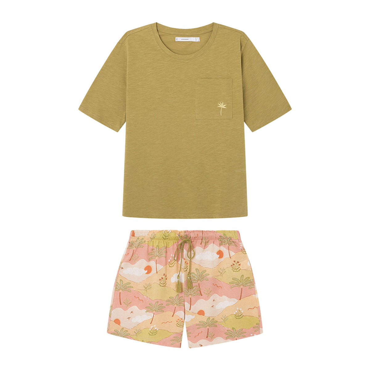 Women Secret - short pajamas with landscape print - Sold by FIG