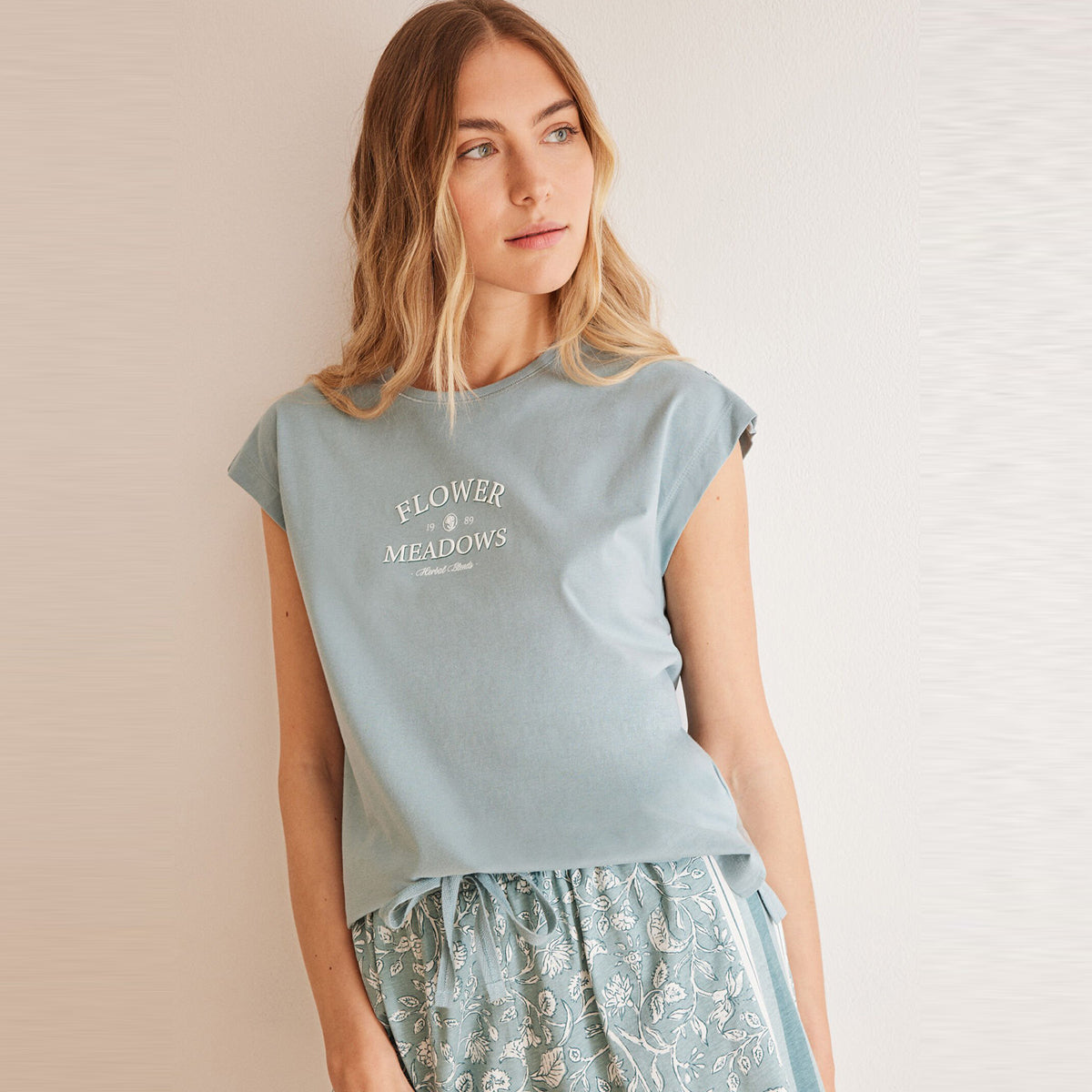 Women Secret - Short pajamas flower print - Sold by FIG