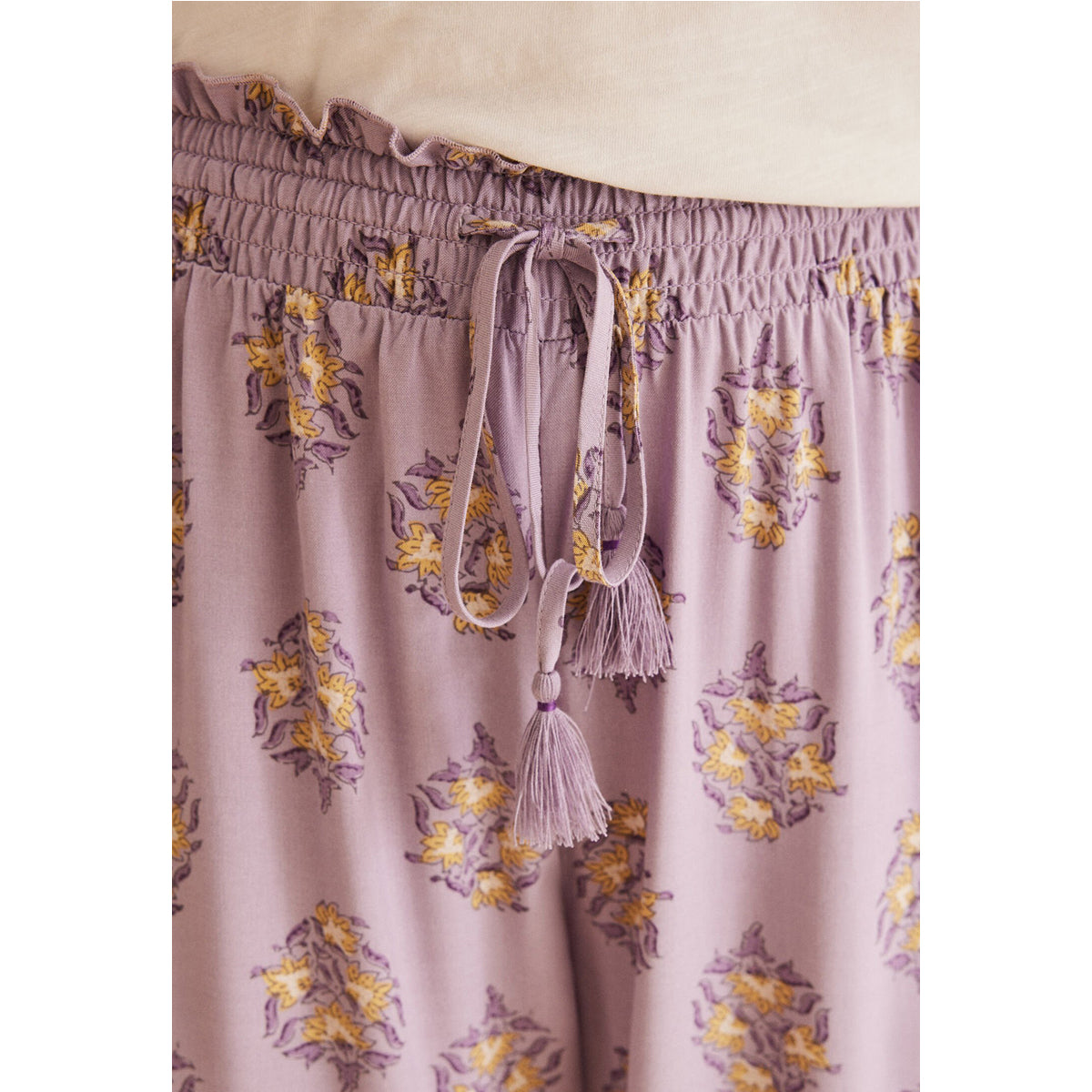 Women Secret - Long floral pajama pants - Sold by FIG