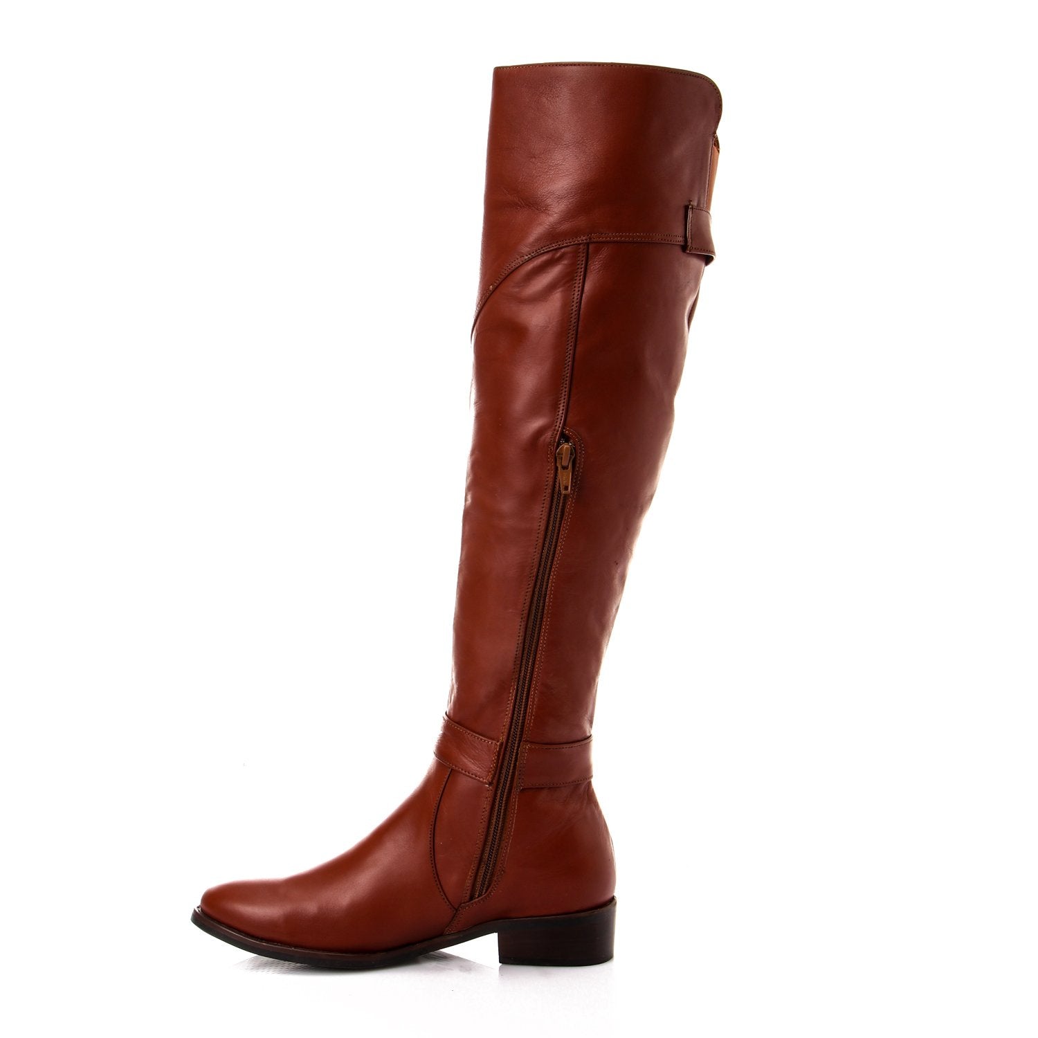 مستر جو - بوت مرتفع من الجلد للنساء