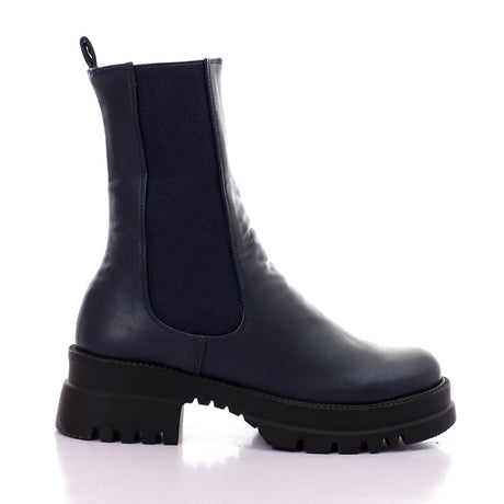 مستر جو بوت بطول الكاحل كحلي للسناء