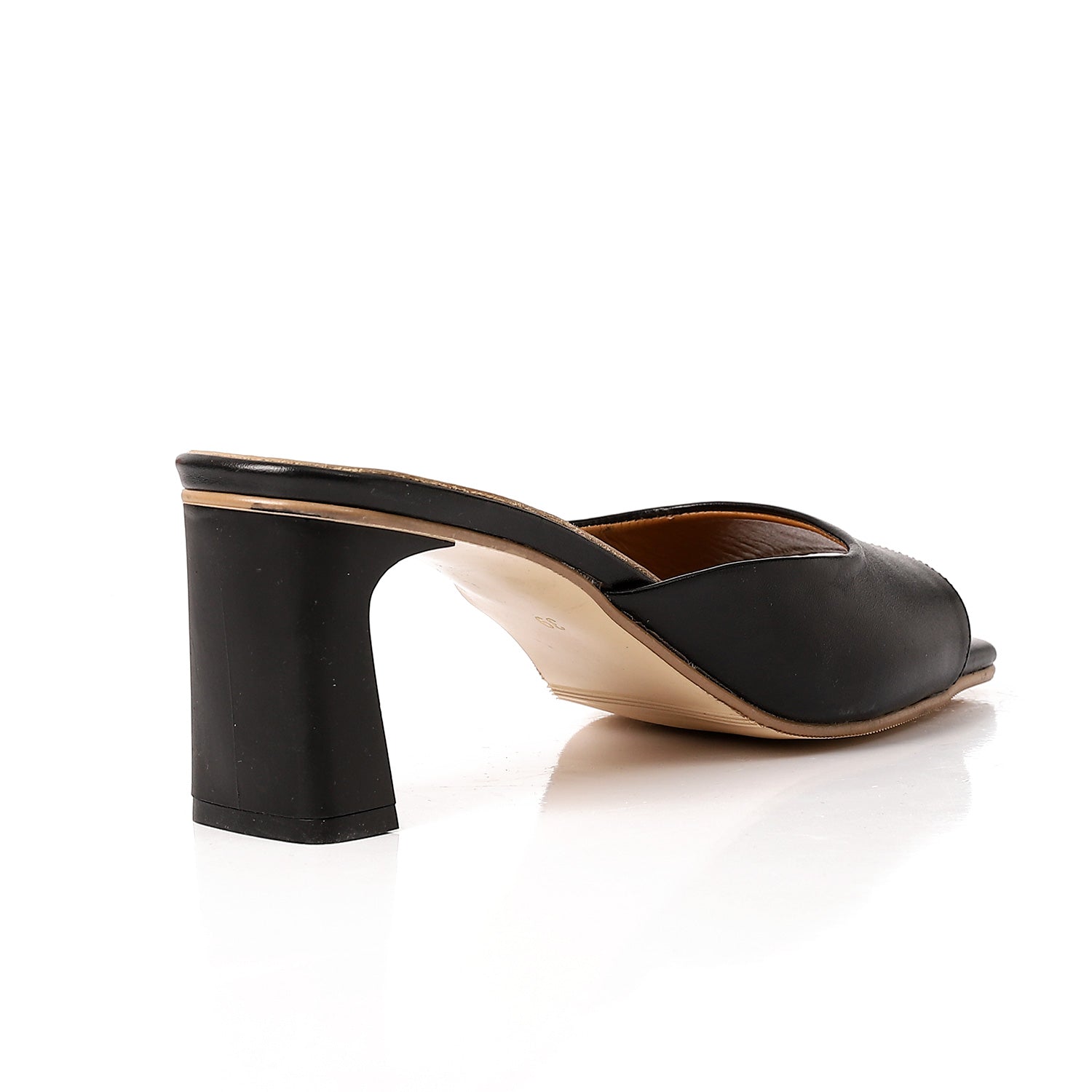 مستر جو - شبشب بكعب مربع من القماش