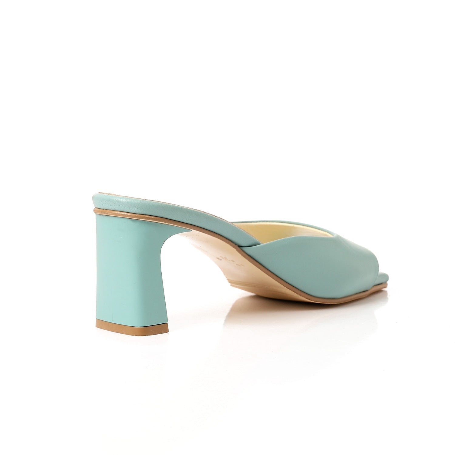 مستر جو - شبشب بكعب مربع من القماش