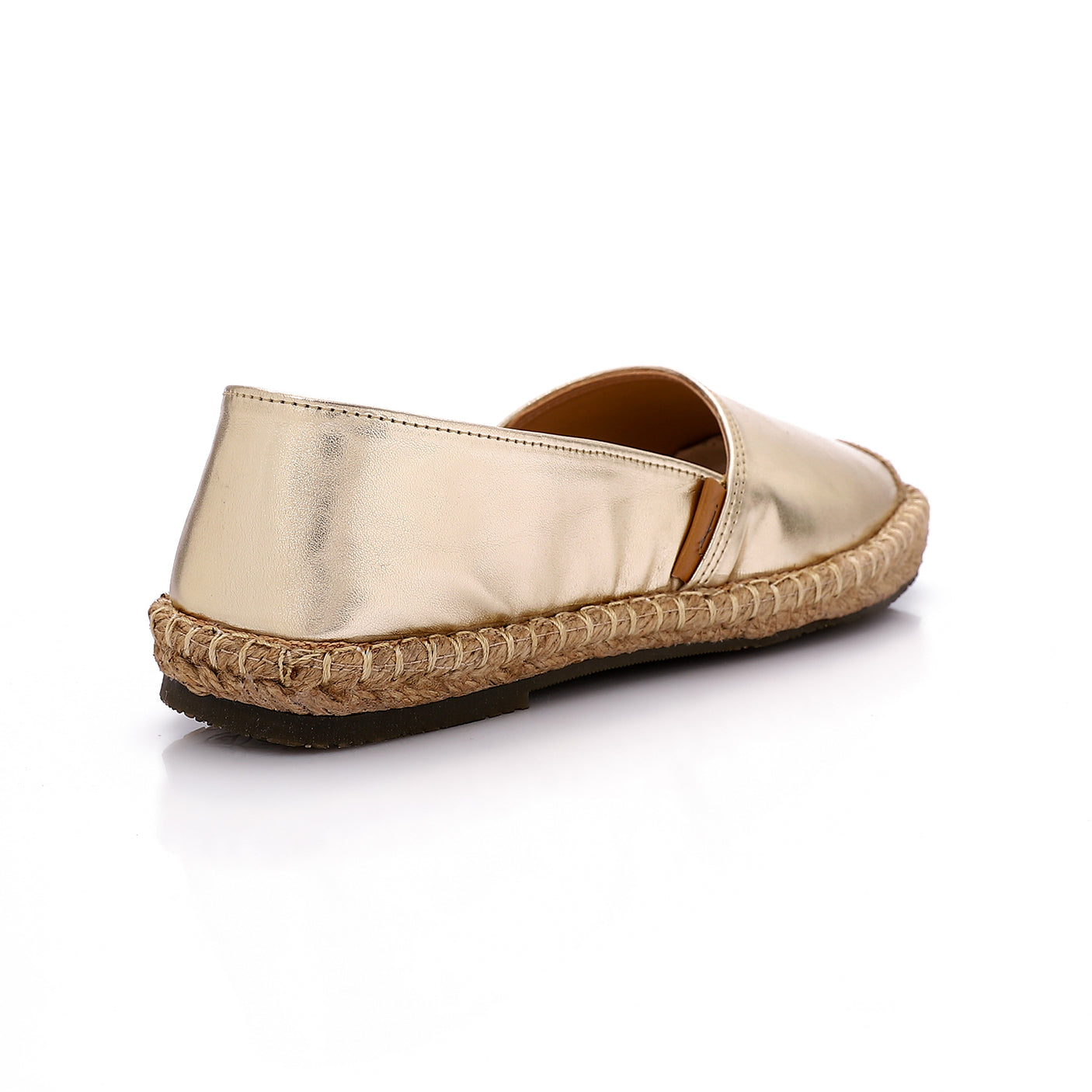 مستر جو - حذاء إسبادريل جلد عصري بمقدمة دائرية