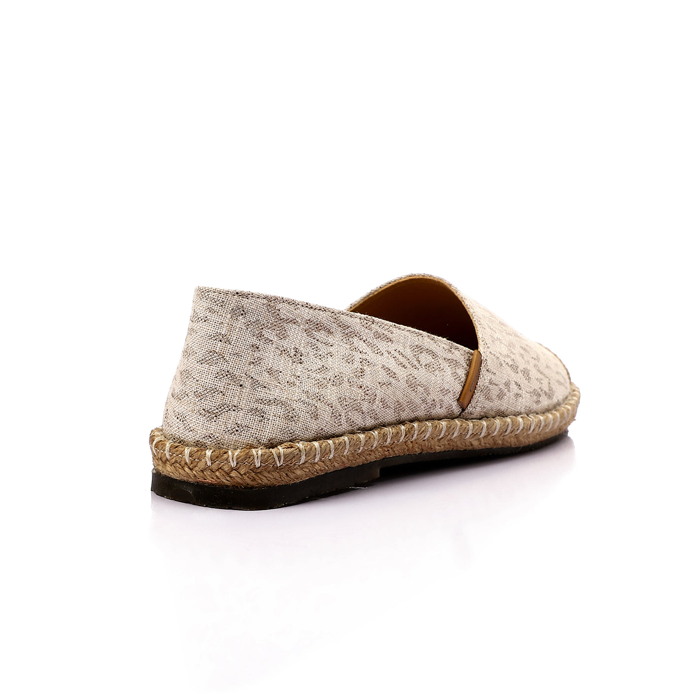 مستر جو - حذاء إسبادريل بطبعة جلد الفهد ومقدمة دائرية