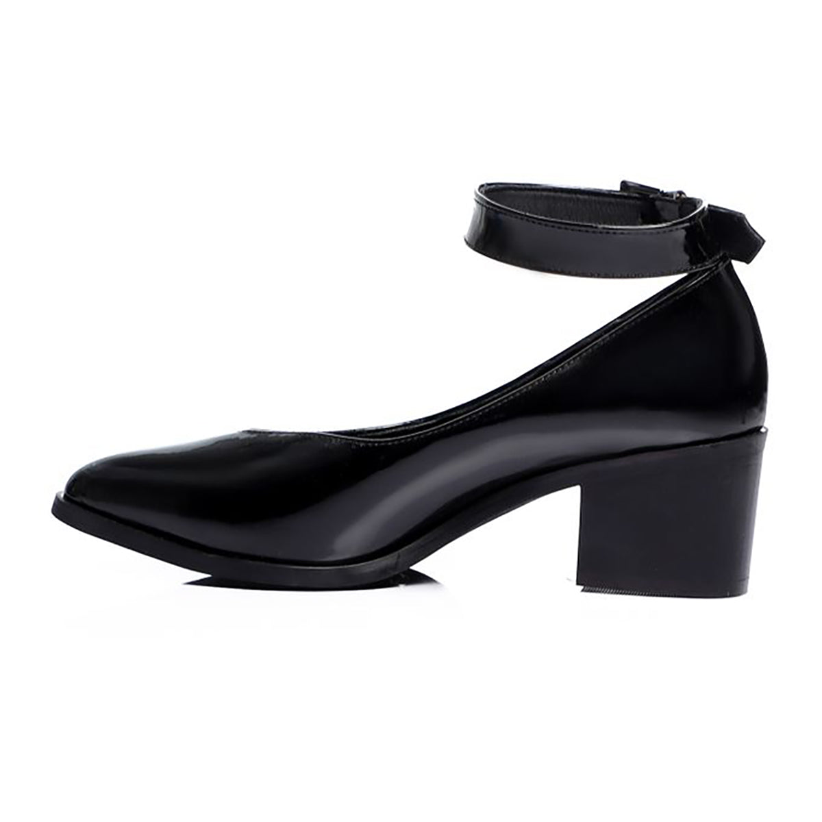 مستر جو - مستر جو - حذاء بكعب متوسط - أسود