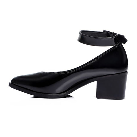 مستر جو - مستر جو - حذاء بكعب متوسط - أسود