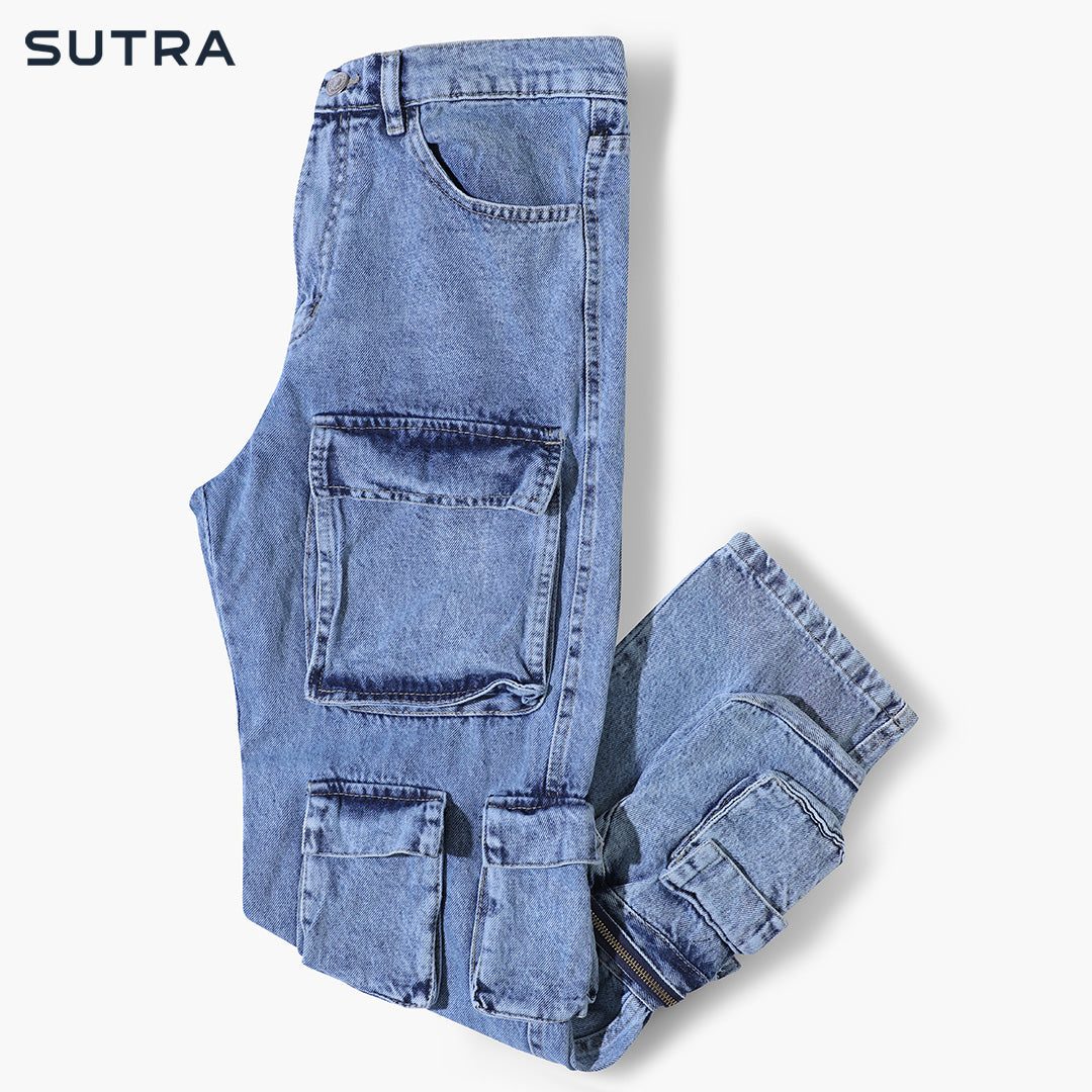 Sutra - Pockets Jeans Pant