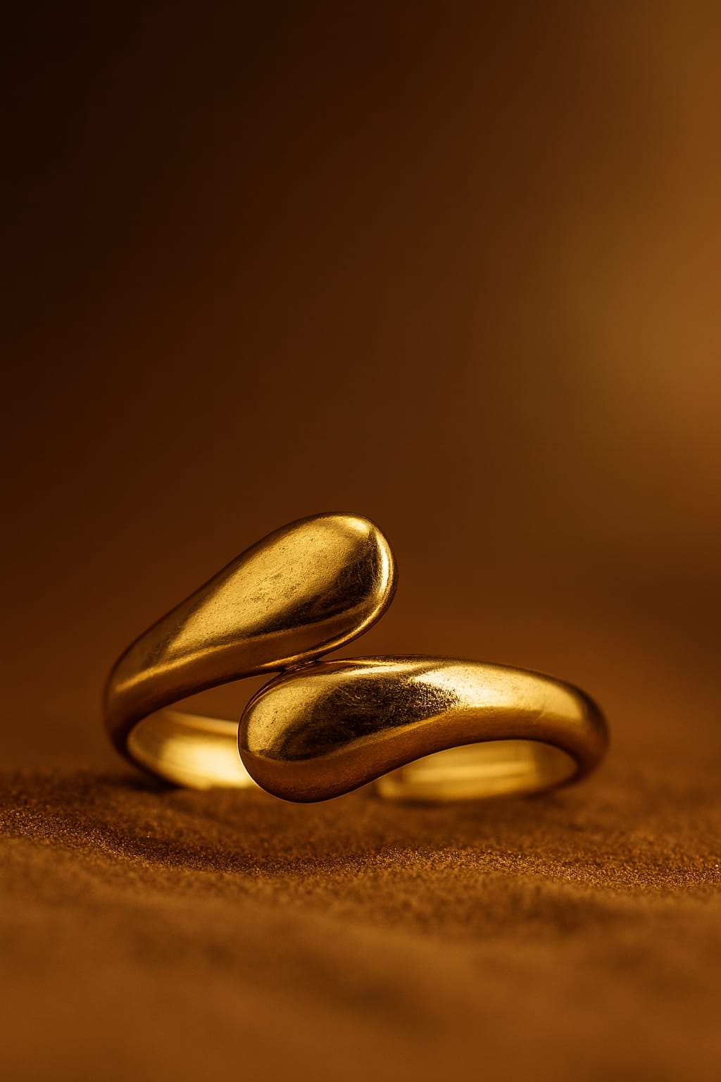 Modern Design Plated Metal Bracelet