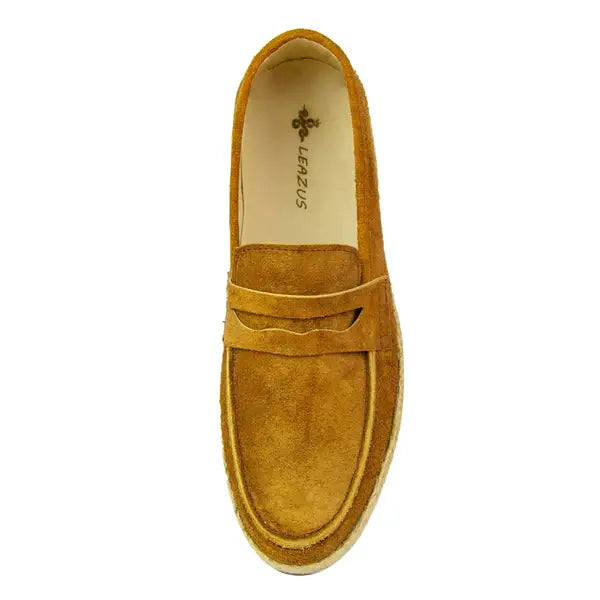 Leazus - CANVAS LOAFER - S-102 BROWN