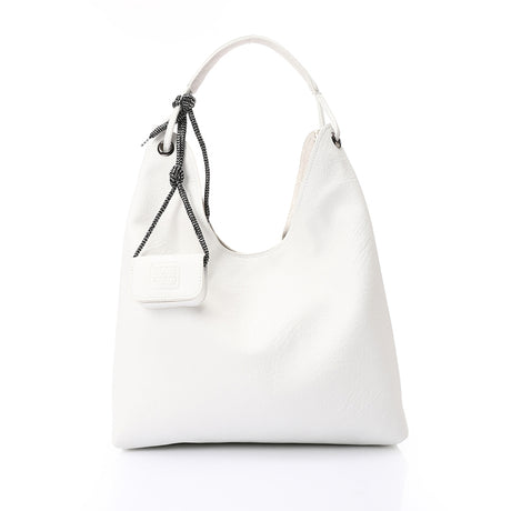 Mr Joe - Faux Leather Hobo Bag with Two Pouches Shoulder Bag for Women