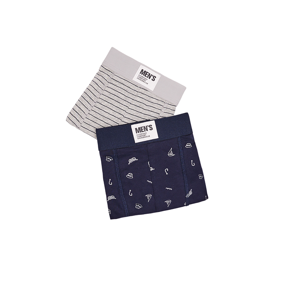 Women Secret - Pack of 2 fishing cotton boxer briefs - Sold by FIG