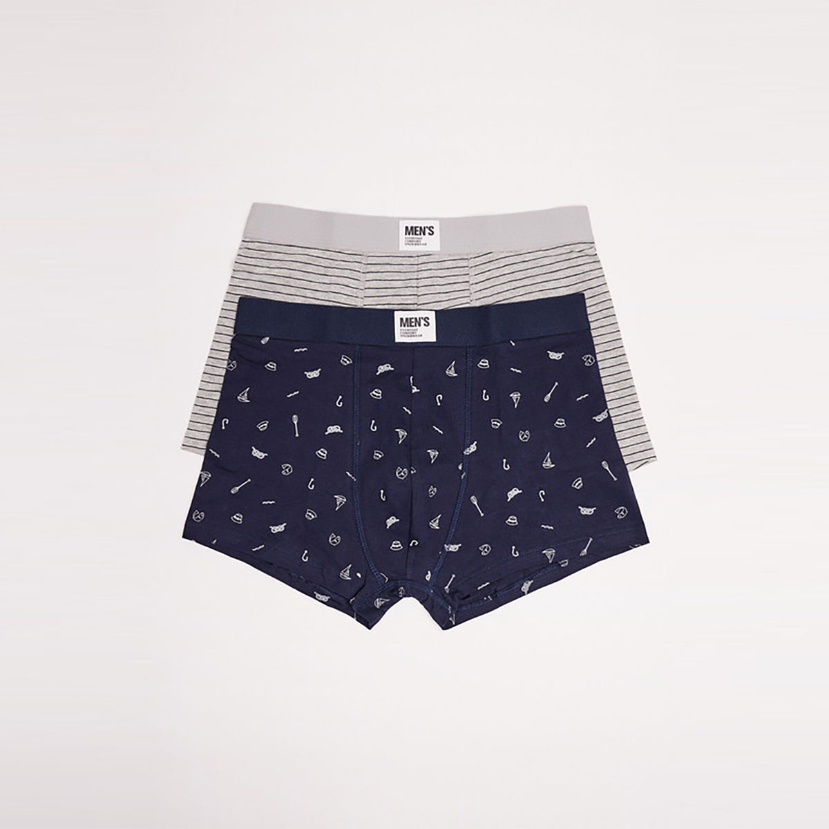 Women Secret - Pack of 2 fishing cotton boxer briefs - Sold by FIG