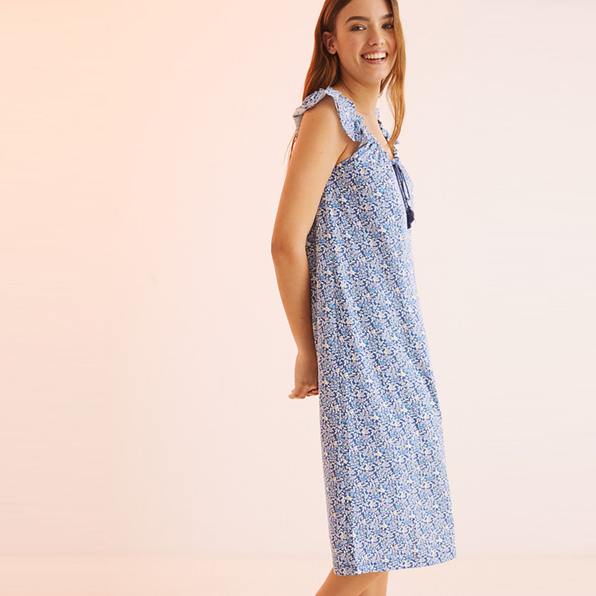 Women Secret - Nightgown with flounce sleeves - Sold by FIG