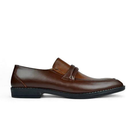 Leazus - Two-Tone Loafer - Brown