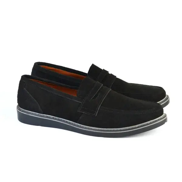 Leazus - Leather Suede Loafer shoes - S-3013