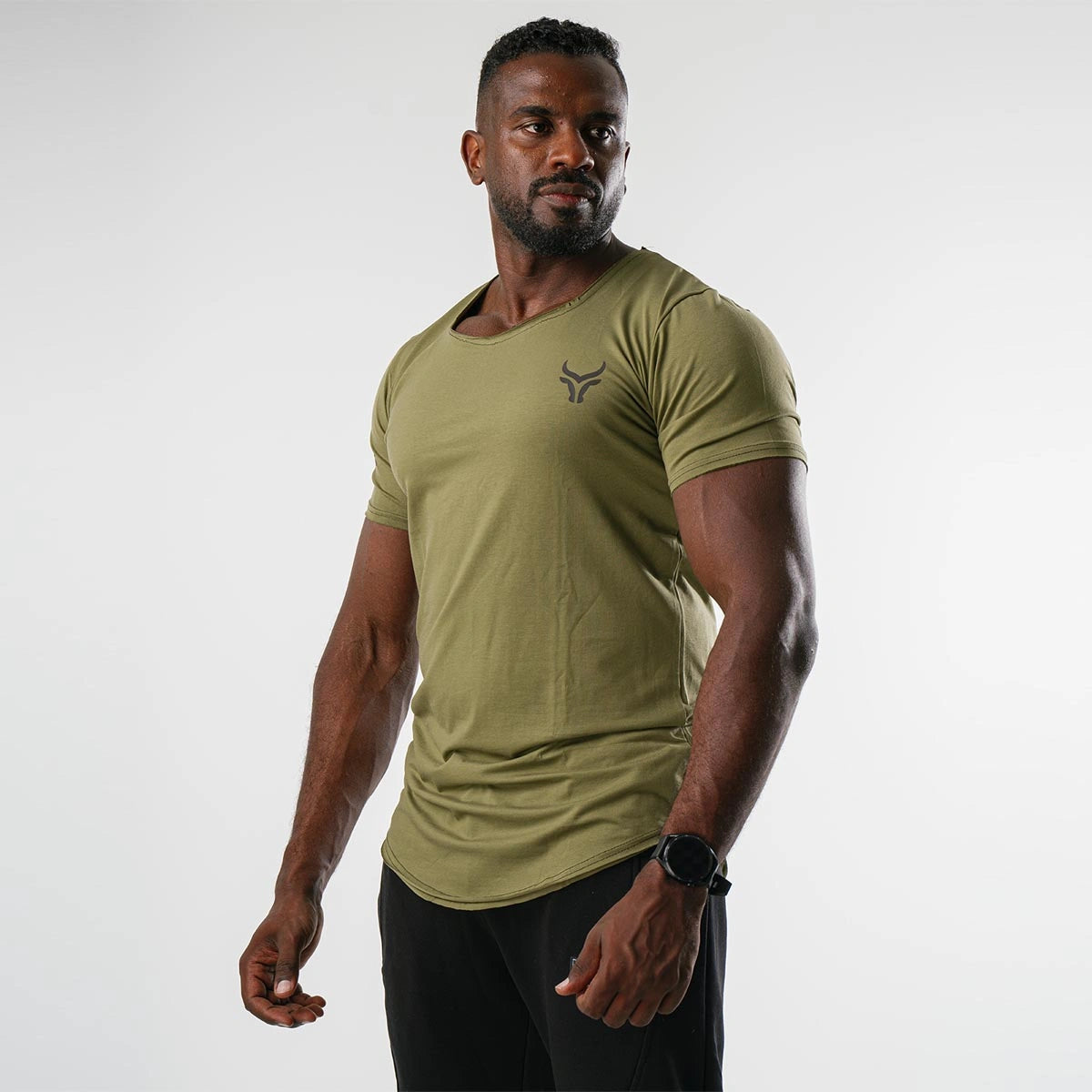 تاور - تي شيرت قطن مريح للرجال