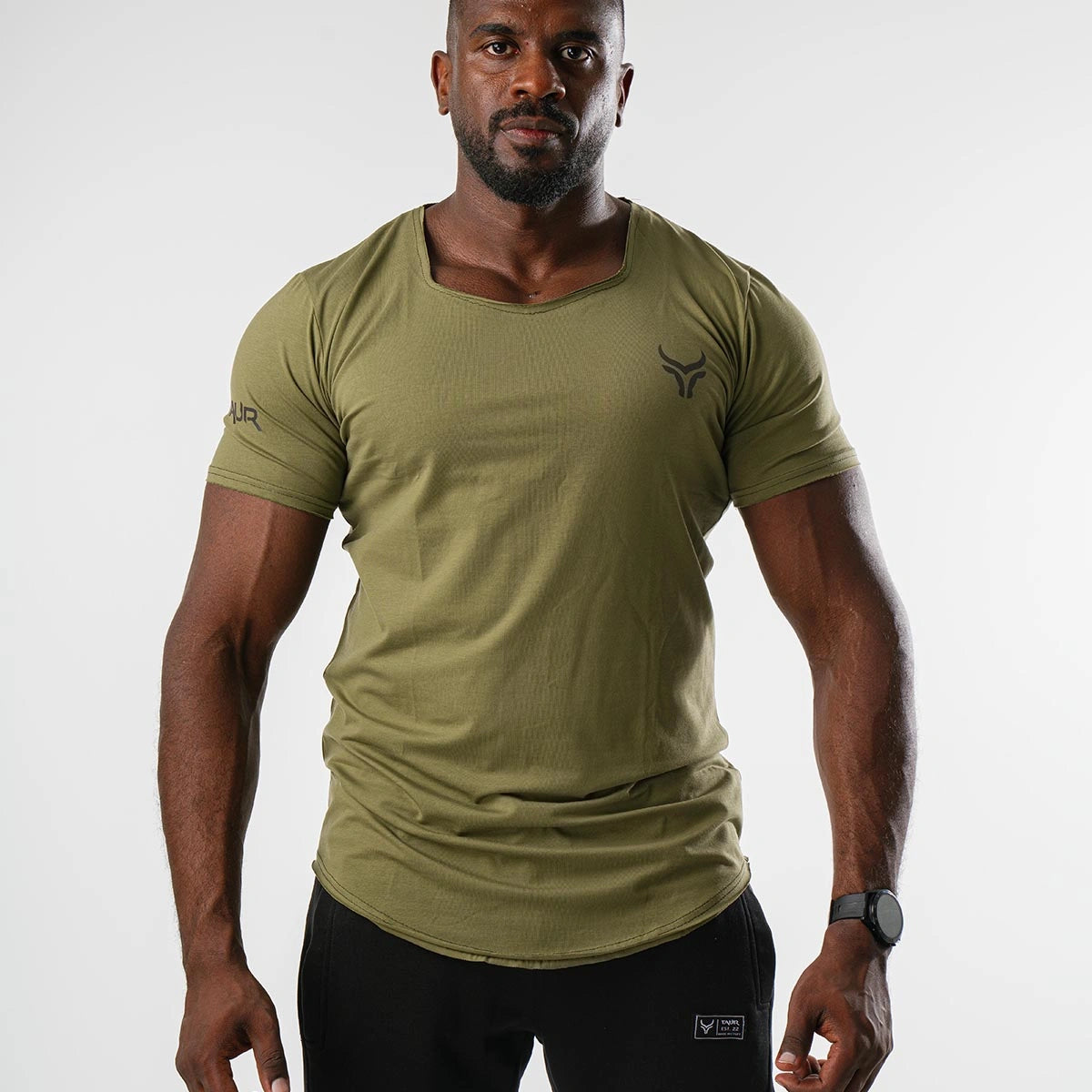 تاور - تي شيرت قطن مريح للرجال