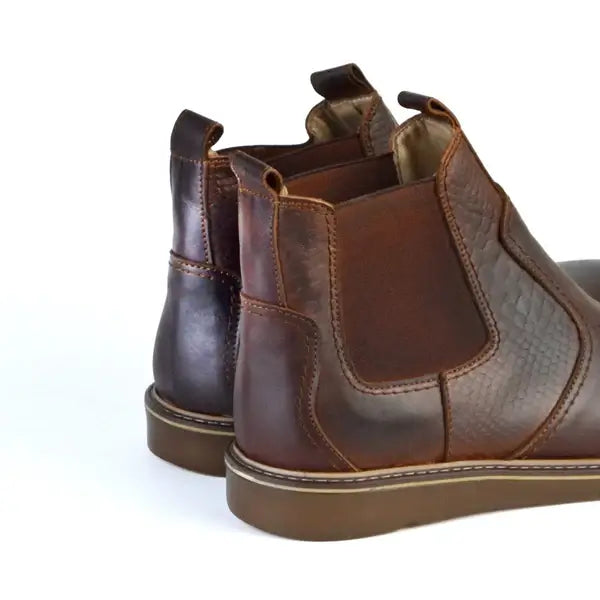 Leazus - CHELSEA BOOT - M-5001 BROWN