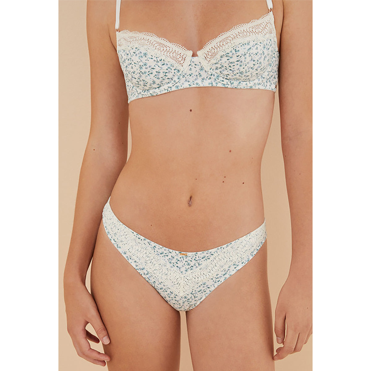 Women Secret - Floral lace Brazilian panties - Sold by FIG