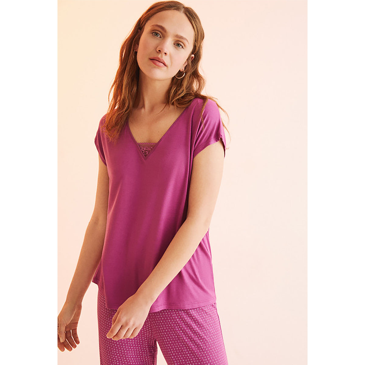 Women Secret - Capri long pajamas - Sold by FIG