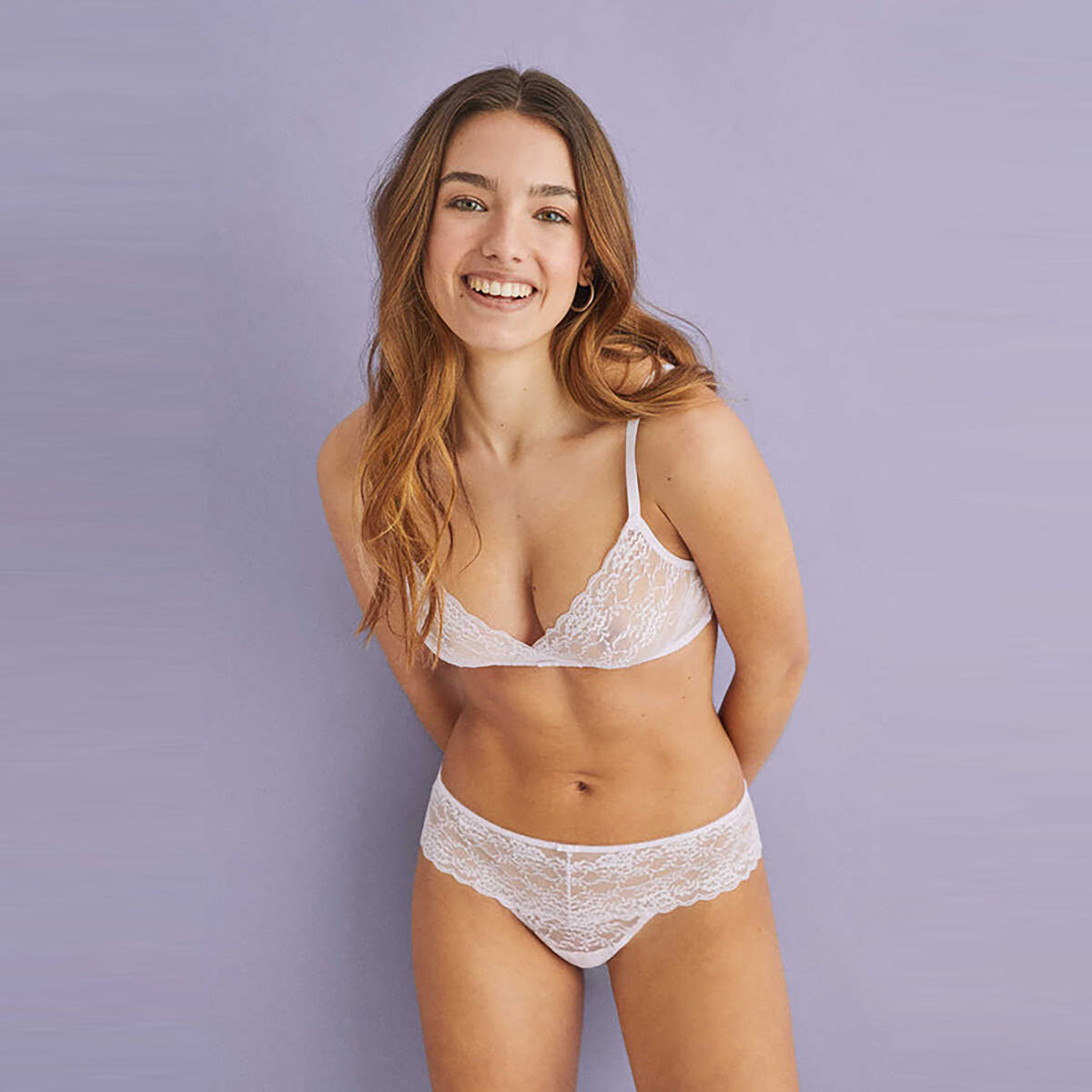 Women Secret - Wide lace Brazilian briefs - Sold by FIG