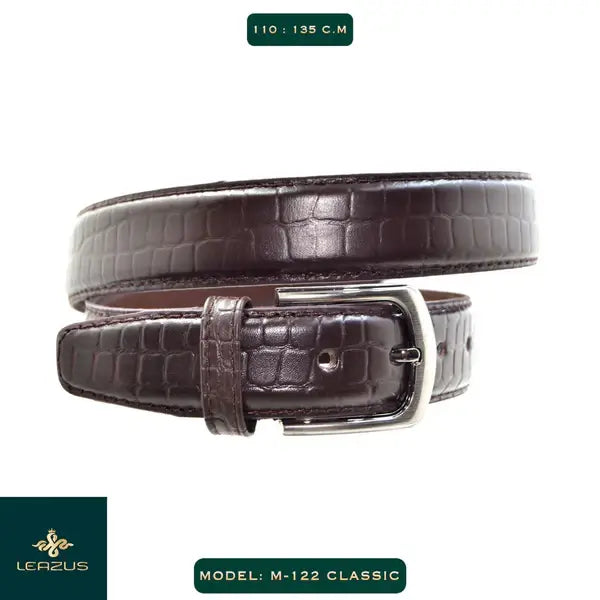 Leazus - Leather classic belt - M-122