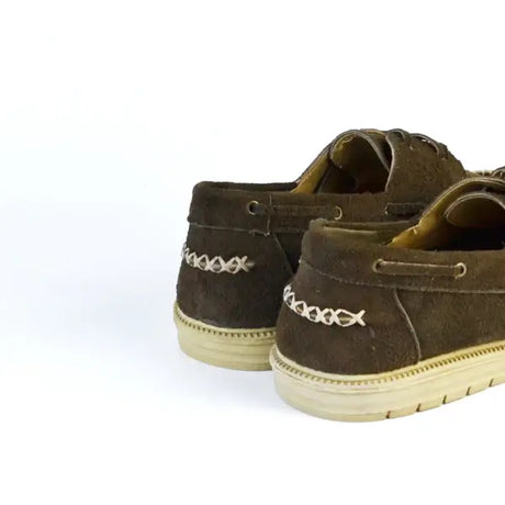 Leazus - Suede Casual Shoes - S-SPAGU Olive