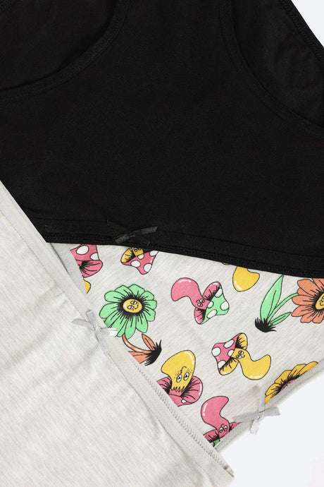 كارينا - مجموعة من 3 بانتي داخلية ملونة