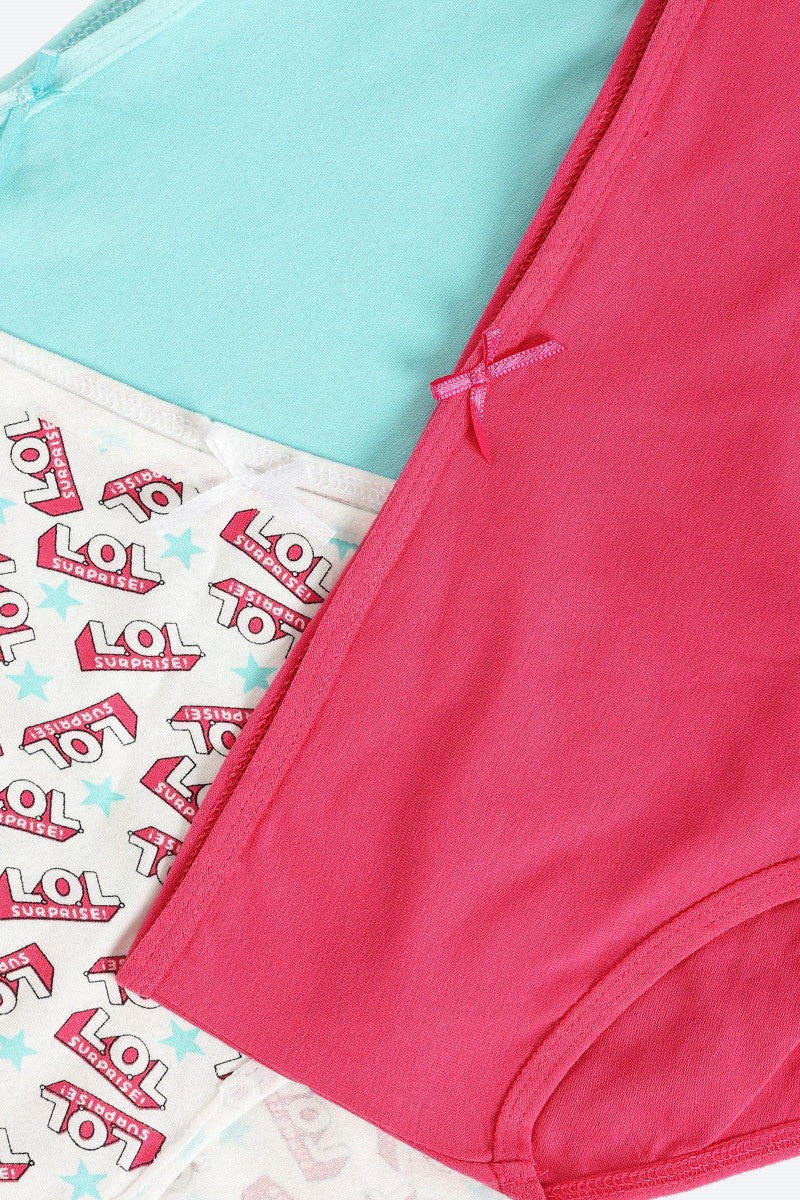 كارينا - مجموعة من 3 بانتي داخلية ملونة