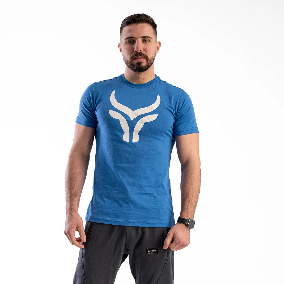 تاور - تي شيرت قطن مطبوع للرجال